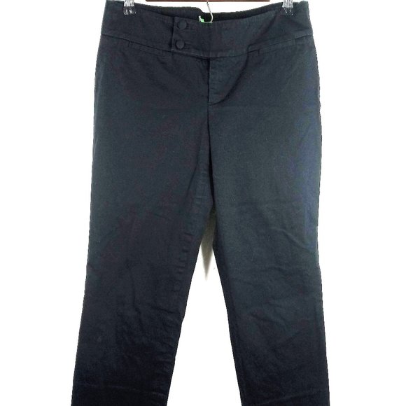 Lilly Pulitzer Classic Crop Pants Black Size 6 - Picture 6 of 7